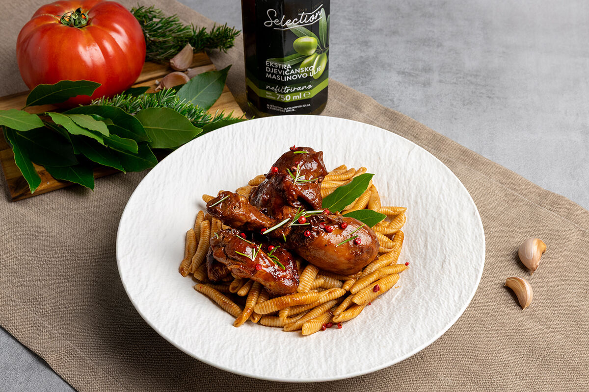 Žgvacet s pivom i šurlicama